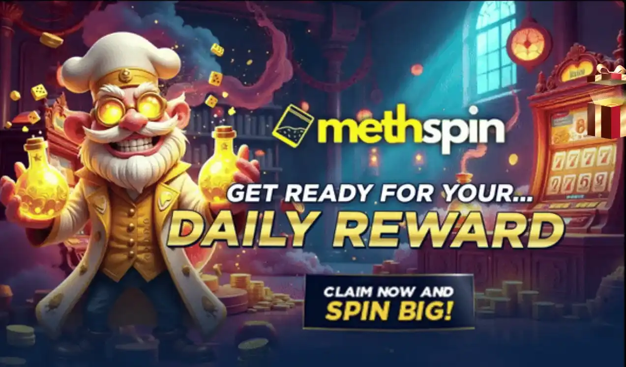 Methspin Daily 1st Red Packet Bonus